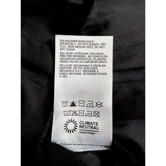 Reformation Lauryn Black Top Women’s Size 2 Cotton Bows Coquette Cottage New - Picture 10 of 12